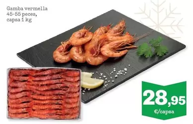 Oferta de Gamba Vermella por 28,95€ en Sorli