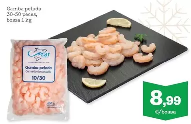 Oferta de Gamba Pelada por 8,99€ en Sorli