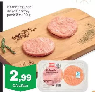 Oferta de Hamburguesa De Pollastre en Sorli