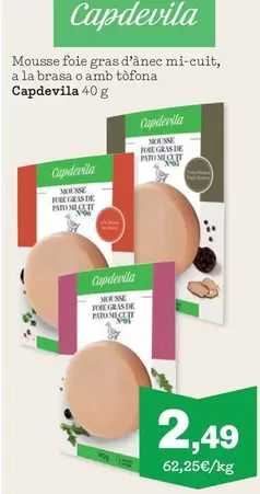 Oferta de Capdevila -  - por 2,49€ en Sorli