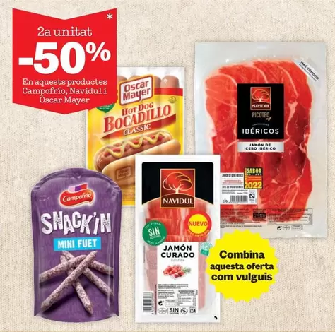 Oferta de Campofrío - En Aquetas Productes en Sorli