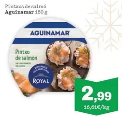 Oferta de Aguinamar - Pintxos De Salmo por 2,99€ en Sorli