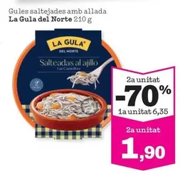 Oferta de La Gula del Norte - Gules Saltejades Amb Allada por 6,35€ en Sorli