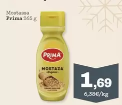 Oferta de Prima - Mostassa por 1,69€ en Sorli