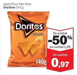 Oferta de Doritos - Aperitivos Tex-Mex por 1,95€ en Sorli