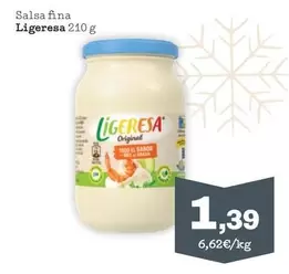 Oferta de Ligeresa - Salsa Fina por 1,39€ en Sorli