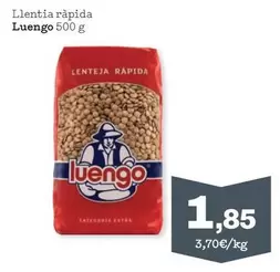 Oferta de Luengo - Llentia Râpida por 1,85€ en Sorli