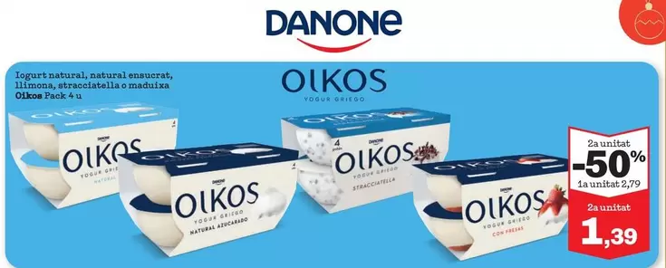 Oferta de Danone - Olio Oikos por 1,39€ en Sorli