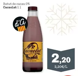 Oferta de Cacaolat -  - por 2,2€ en Sorli