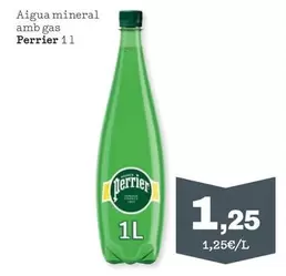 Oferta de Perrier - Aigua Mineral Amb Gas por 1,25€ en Sorli