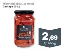 Oferta de Pebrot Del Piquillo Rostit por 2,69€ en Sorli