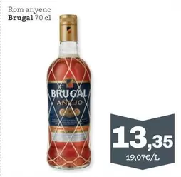 Oferta de Brugal - Rom Anyenc por 13,35€ en Sorli