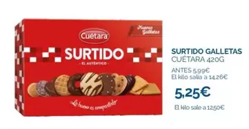 Oferta de Cuétara - Surtido Galletas por 5,25€ en La Despensa Express