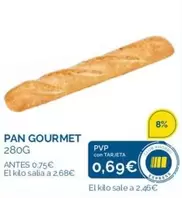 Oferta de Pan -  Gourmet por 0,69€ en La Despensa Express