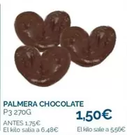 Oferta de Palmera Chocolate por 1,5€ en La Despensa Express