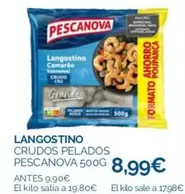 Oferta de Pescanova - Langostino Crudos Pelados por 8,99€ en La Despensa Express