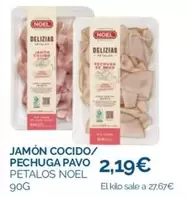 Oferta de Noel - Jamón Cocido/ Pechuga Pavo por 2,19€ en La Despensa Express