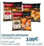 Oferta de Croqueta Artesana por 3,99€ en La Despensa Express