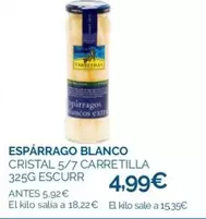 Oferta de Blanco - Esparrago por 4,99€ en La Despensa Express