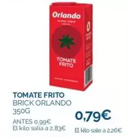 Oferta de Orlando - Tomate Frito por 0,79€ en La Despensa Express