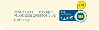 Oferta de Cheetos -  - por 1,5€ en La Despensa Express