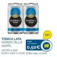 Oferta de Nordic - Tonica Lata por 0,5€ en La Despensa Express