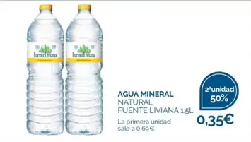 Oferta de El Corte Inglés - Agua Mineral Natural Fuente por 0,35€ en La Despensa Express