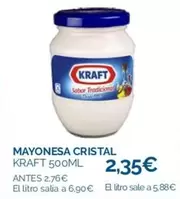 Oferta de Kraft - Mayonesa Cristal por 2,35€ en La Despensa Express