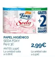 Oferta de Foxy - Papel Higiénico por 2,99€ en La Despensa Express