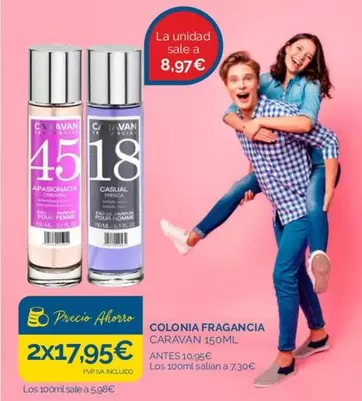 Oferta de Caravan - Colonia Fragancia por 8,97€ en La Despensa Express