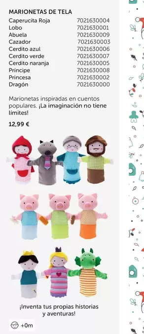 Oferta de Príncipe - Marionetas Inspiradas En Cuentos por 12,99€ en EurekaKids