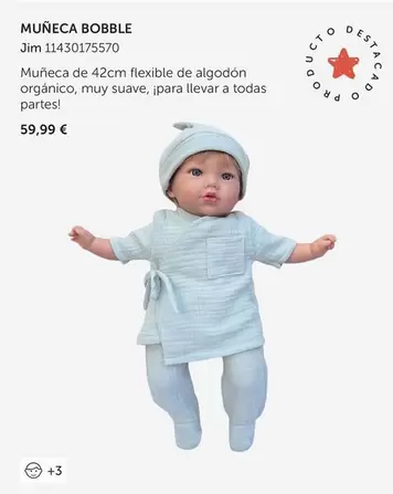 Oferta de Muñeca Bobble por 59,99€ en EurekaKids