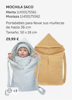 Oferta de Mochila Saco por 29,99€ en EurekaKids