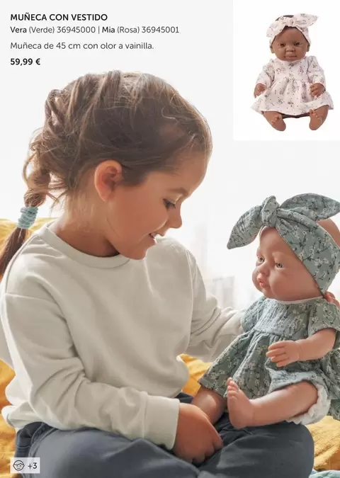 Oferta de Muñeca Con Vestido por 59,99€ en EurekaKids