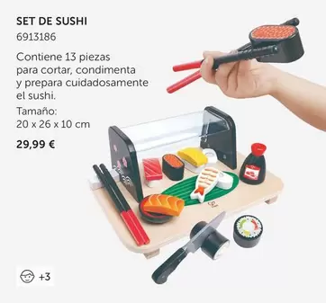 Oferta de Set De Sushi por 29,99€ en EurekaKids