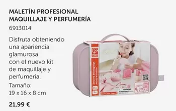 Oferta de Disfruta - Maletín Profesional Maquillaje Y Perfumeria por 21,99€ en EurekaKids