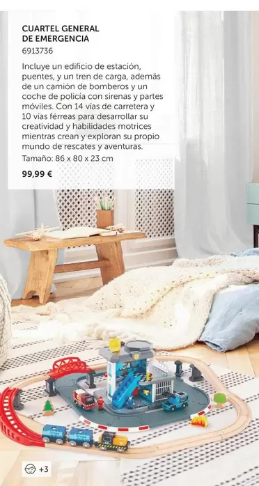 Oferta de Cuartel General De Emergencia por 99,99€ en EurekaKids