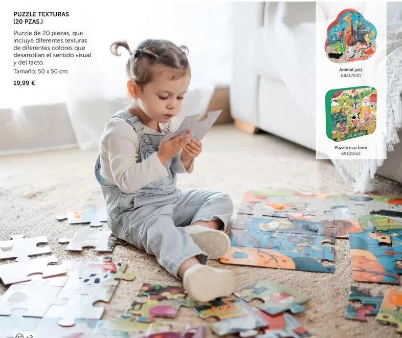 Oferta de Eco - Puzzle Texturas por 19,99€ en EurekaKids