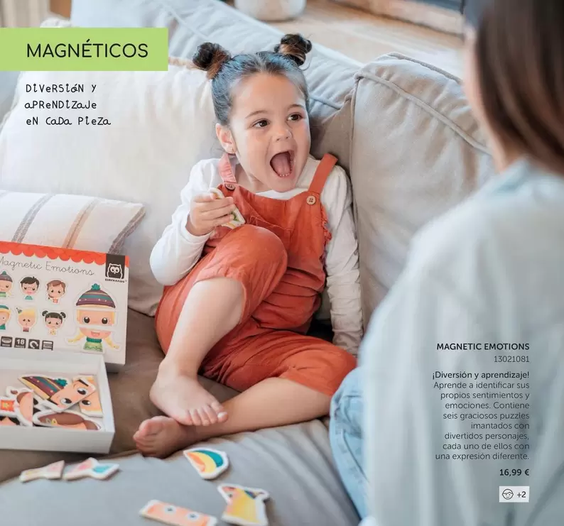 Oferta de Magneticos Emotions  por 16,99€ en EurekaKids