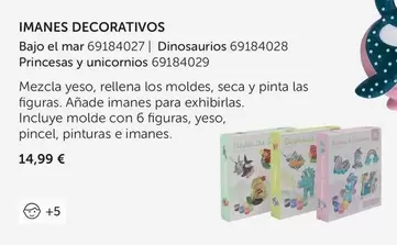 Oferta de Dinosaurios - Imanes Decorativos por 14,99€ en EurekaKids