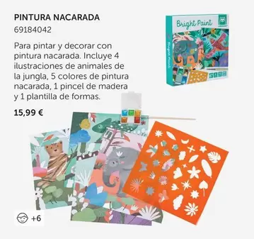 Oferta de Pintura Nacarada por 15,99€ en EurekaKids