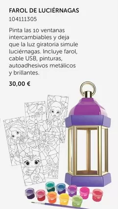 Oferta de Farol De Luciernagas por 30€ en EurekaKids