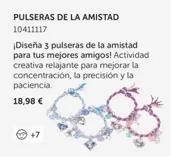 Oferta de Pulseras De La Amistad por 18,98€ en EurekaKids