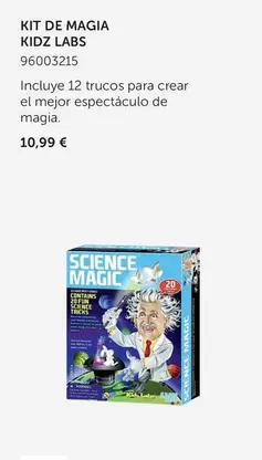 Oferta de Magic - Kit De Magia Kidz Labs por 10,99€ en EurekaKids