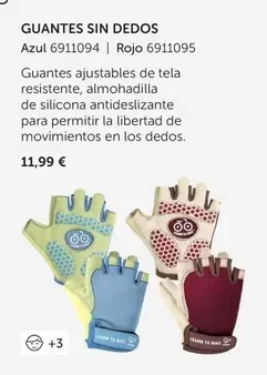 Oferta de Guantes Sin Dedos por 11,99€ en EurekaKids