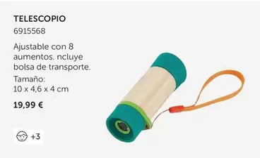 Oferta de Telescopio por 19,99€ en EurekaKids