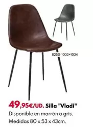 Oferta de Vladi - Silla por 49,95€ en BricoCentro