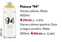 Oferta de Pintura "94"  por 4,75€ en BricoCentro