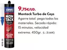 Oferta de Ceys - Montack Turbo por 9,75€ en BricoCentro