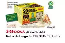 Oferta de Superfoc - Bolas De Fuego  por 3,95€ en BricoCentro